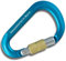 3Dglas Karabiner HMS mit Gravur | Stubai Pro | Türkis