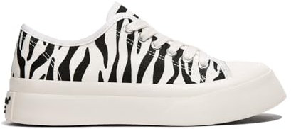 D.Franklin Zapatillas Bajas Holf Zebra en Multicolor - Zapatillas de Vestir para Mujer - Moda Casual - Talla (38) - Modelo Holf