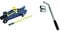 Sakura 2 Tonne Hydraulic Trolley Jack For Cars And Other Vehicles SS5191 – Lifting Range 135 x 335mm – TUV/GS Approved & Car Wheel Brace/Wrench - Extendable Handle,FITS All Standard Vehicles