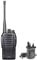 Midland G10 Pro, Two Way Radio Walkie Talkie,16+16 PMR446 Channels license free, 1200mAh Li-Ion Rechargeable Battery Pack, Desktop Charger, Wall Adapter UK Plug, Belt Clip, UKCA Certified, Black