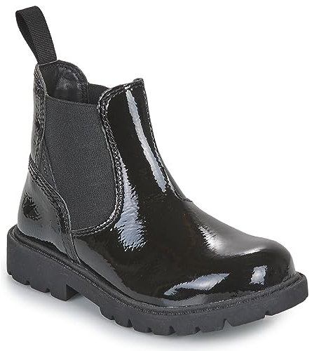 Geox J Shaylax Girl, Caviglia Barca, Nero, 34 EU