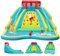 GOPLUS Castillo Hinchable para Niños, Hinchable Grande con Zona de Salto de Pared de Escalada y Tobogán para Fiesta del Agua de Verano, Adecuado de 3 a 10 Años, ‎452 x 366 x 229 cm