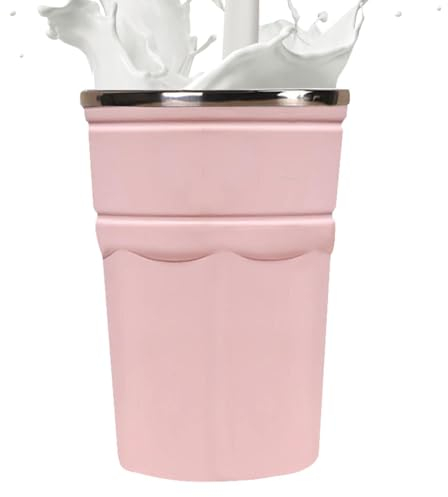 Samuliy Vasos de refrigeración con Tapa | Vasos térmicos a Prueba de Fugas de 550 ml con Aislamiento térmico - Vasos para Bebidas frías para Camping, Ciclismo, Senderismo, hogar, Trabajo, conducción