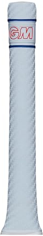 Gunn & Moore GM Cricketschläger-Griff | Fuze | Premium-Gummi | geeignet für praktisch alle Schläger | volle Größe – 30,5 cm | 1 Griff | Mana weiß, blau und rot
