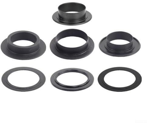 Black Aluminum Alloy Bottom Bracket Adapter,Bike Bottom Bracket Conversion Solution For DUB For BSA BB(2# 30-29mm)
