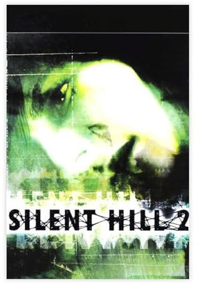 bnyesa Silent Poster & Hill 2 Horror-Spiel-Cover-Poster, Leinwand-Poster, Schlafzimmer, Dekoration, Landschaft, Büro, Raumdekoration, Geschenk, 30 x 45 cm