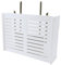 Ulawellor WiFi Storage Box Wandmontage Router Schrank, WLAN Schrank Router Aufbewahrungsbox, Router Kasten WLAN Box Verstecken, Aufbewahrungsbox zur Wandmontage