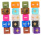BESTonZON 80 STK Arith metis Che Würfel Lernspielzeug für Kinder Kinderspielzeug Stapelspielzeug 10 Rahmenwürfel Lernspielzeug Mathematik Kinder Lernspielzeug Spielwürfel Partyzubehör Acryl