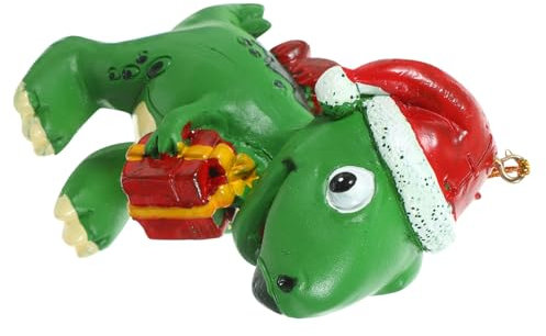 MOBUTOFU Exquisite Christmas Tree Dinosaur Decoration Easy to Apply Hanging Ornaments for Xmas Celebration
