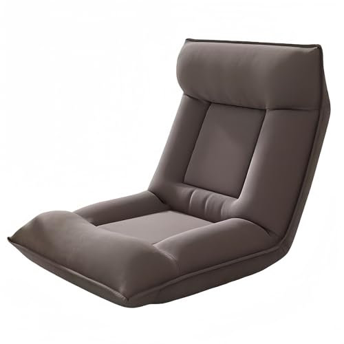 woxefo Bodenstuhl, Bodensessel mit Schlaffunktion, Meditationsstuhl, Lazy Sofa, zum Liegen oder Sitzen, weich und bequem, geeignet für Wohnzimmer, Schlafzimmer, Balkon usw.(D)