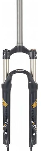 Forcella anteriore per bici 24 pollici MTB forcella ad aria Snow Mountain Bike forcella escursione 100MM, regolazione del rimbalzo forcella anteriore per bicicletta per pneumatici freno a disco montag