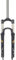 Forcella anteriore per bici 24 pollici MTB forcella ad aria Snow Mountain Bike forcella escursione 100MM, regolazione del rimbalzo forcella anteriore per bicicletta per pneumatici freno a disco montag