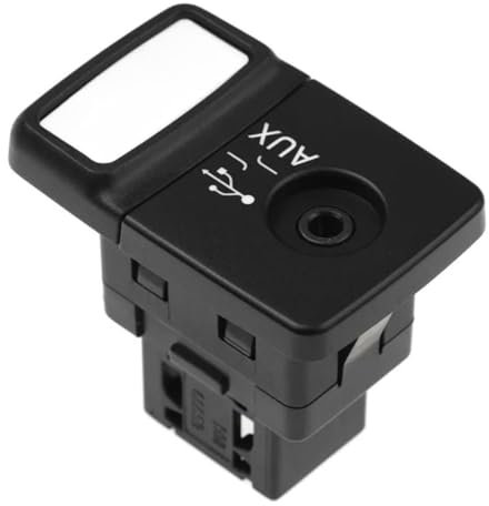 735547937 for Fiat 500 for Panda for Punto for Blue e for Me Interfaccia Audio AUX Presa Ausiliaria USB
