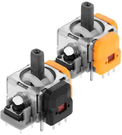 VALICLUD 2 Stück Hall Hall Joystick Ersatz Hohe Präzision Einstellbar Analog Joystick Kompatibel mit Controller Gaming Zubehör