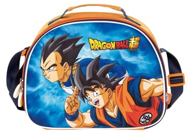 Dragon Ball Z Bolsa de Almuerzo, Porta Alimentos Infantil para Colegio, Porta Merienda, Bolsa Isotérmica