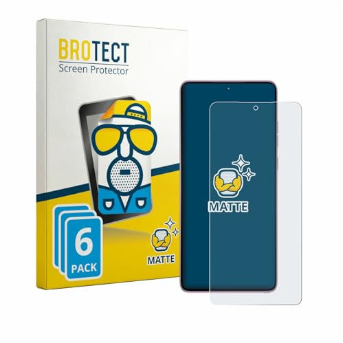 BROTECT Entspiegelungs-Schutzfolie für Motorola Moto G Stylus 5G 2026 (6 Stück) Matte Displayschutz-Folie, Anti-Reflex, Anti-Fingerprint