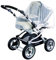 sunnybaby Universal-Insektenschutz | Mückennetz für Kinderwagen, Sportwagen, Jogger & Reisebett | PREMIUM QUALITÄT: MADE in GERMANY reißfest & waschbar | Insektennetz, Fliegennetz, Moskitonetz | WEISS