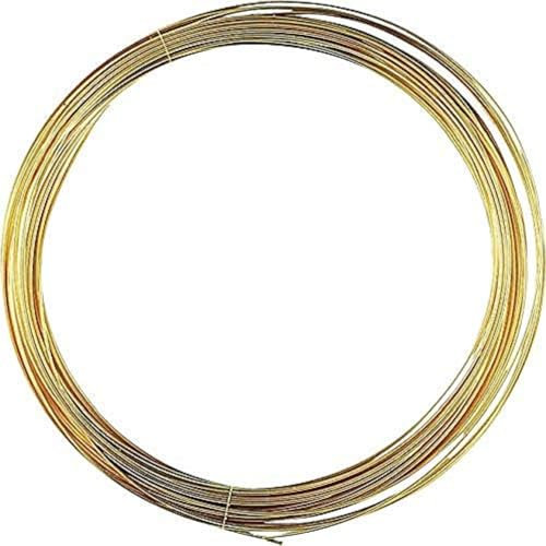 KnorrPrandell 216460046 216460046 Golddraht Ø 0,4 mm 15 m, 24 Karat echt vergoldet, Gold