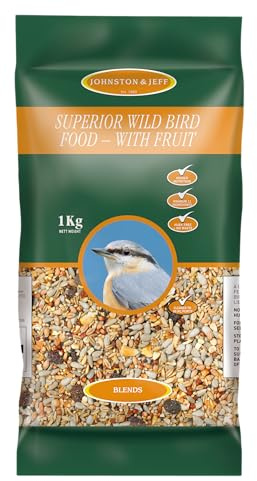 Johnston & Jeff 20kg Superior Wild Bird Food Mix - Husk Free with Fruit