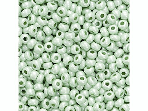 Knorr Prandell Böhmische Perlen Rocailles 2,5mm mintgrün