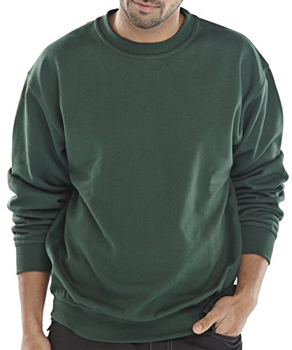 Click Polycotton Sweatshirt Flasche Grün XXL