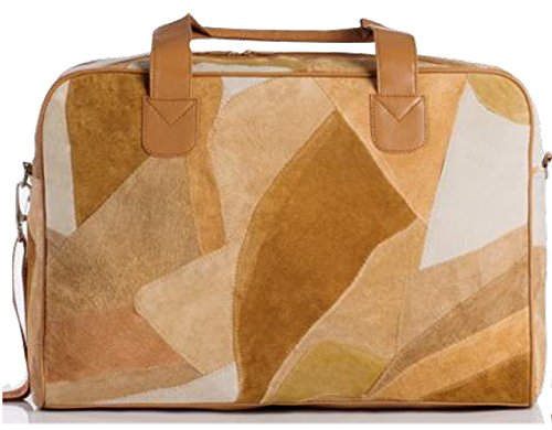 Edle Weekender Tasche aus echtem Leder | Kalbsleder Sporttasche | Reisetasche