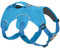 Ruffwear Mehrzweck-Hundegeschirr, Raues Gelände, Arbeitshunde, Mittelgroße Hunderassen, Größenverstellbar, Größe: M, Blau, Web Master Geschirr