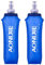 Azarxis Gourde Souple Flasque Running Bidon Sport Pliable Poche Hydratation Flacon Bouteille d'eau pour Randonnée Marathon (500ml - 2 Pièces)