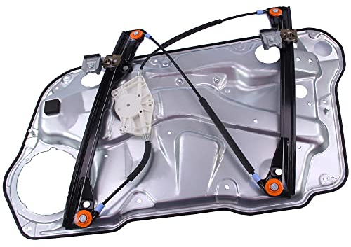BESTPRICE 1x Fensterheber vorne links elektrisch ohne Elektromotor mit Anschraubplatte Kompatibel mit VW BORA I (1J2), BORA Variant (1J6), GOLF 4 (1J1), GOLF 4 Variant (1J5)