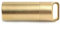BE-TOOL Wasserdichte Pillendose von BE-TOOL, 1 Stück, kleine Tasche, Pillenbehälter aus Metall, tragbar, Reise-Pillenhalter für Schlüsselanhänger, Pillenanhänger, Gold, klein
