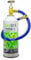 Gasflasche V2, ökologisch, Ersatz für R22, R407, R32, R410A und R290, mit Schlauch mit Schlüssel zum Aufladen von Klimaanlagen, Eingang 1/2 Zoll (1,27 cm) und Ausgang 1/4 Zoll