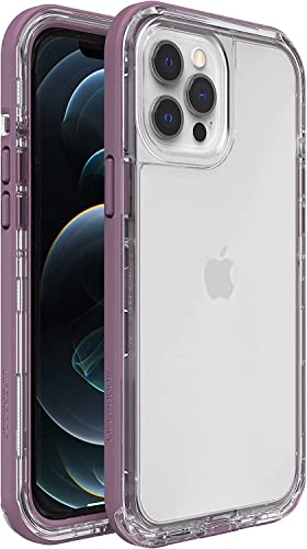 LifeProof 77-65476 for Apple iPhone 12 Pro Max, Slim DropProof, DustProof and SnowProof Case, Next Series, clear/purple