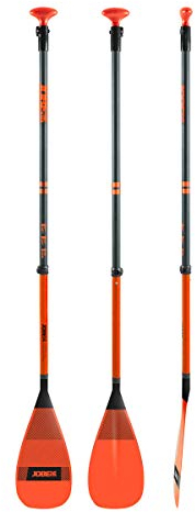 Glasvezel SUP Peddel Oranje Driedelig