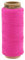 100 Meter Baumwollkordel 1,0 mm, Kordel Schnur Baumwolle Bindfaden Bäckergarn Geschenkband (0013 - Pink)