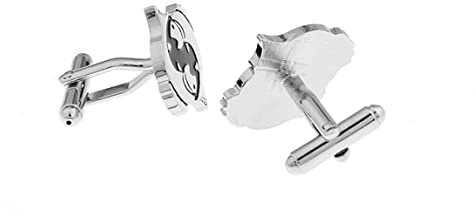Manchettenknoepfe Personalisiert Hochzeit, Cufflinks Wedding Silber Versilbert Sternbild Fische Schmuck Geschenk