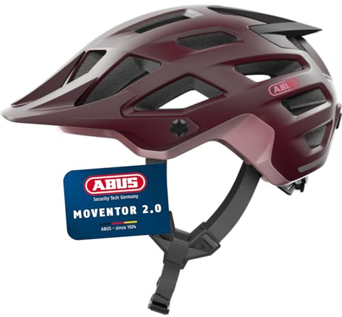 ABUS MTB-Helm Moventor 2.0 - komfortabler Fahrradhelm fürs Gelände - All-Mountain-Helm - für Damen und Herren