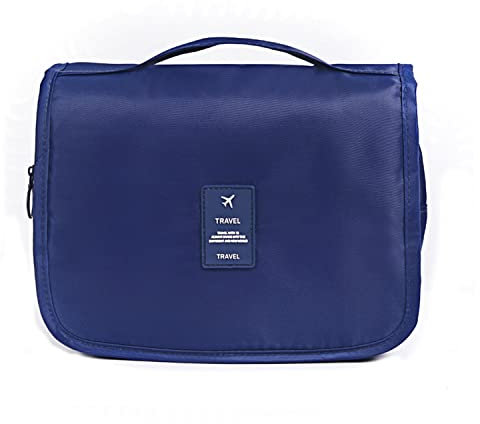 YumSur Reise Kulturtasche Zum Aufhängen Kulturbeutel Kosmetiktasche Waschtasche für Kinder Frauen Mädchen Damen Herren für Pflegeprodukte Makeup zur Reisen Urlaub Outdoor Camping(Cyan)