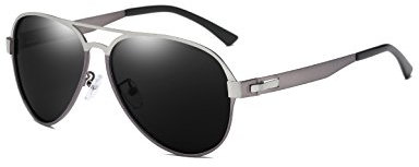 DUCO Herren Sonnenbrille Fliegerbrille Sonnenbrille Verspiegelt Polarisiert für Den Fahrer 3028