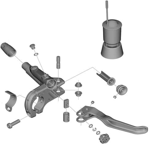 SHIMANO Bremse Hebel 1 stück