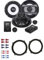 EHO Crunch GTI 6.2C Lautsprecher mit Einbauset kompatibel mit Audi TT Coupe (8J) 2006-2014 Seitliche Heckablage 400 Watt 165mm 2 Wege Kompo