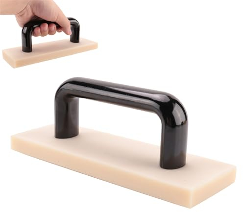 LEWITORS Vinylboden Schlagklotz Schlagholz Bodenwerkzeuge, Schwerlastwerkzeug für VinyldielenböDen Schlagklotz Vinyldielen Installation mit GroßEm zum Bodenverlegewerkzeug(200 Mm)