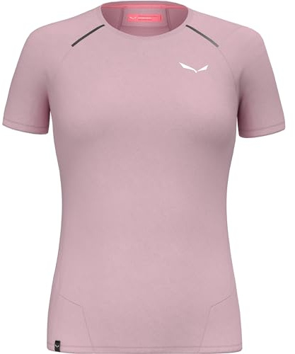 Salewa Damen Women's Pedroc Dryhyb T-shirt, Alloy, Shortsleeve Tee, Alloy, L EU
