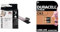 VELCRO Brand Heavy Duty Stick On Tape Cut-to-Length Industrial Extra Strong & Duracell High Power Lithium CR2 Battery 3 V, Pack of 2 (CR15H270)