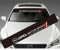 EIWXEFQT Auto Windschutzscheibe Aufkleber, für Opel Corsa-C Corsa-D Corsa-E Corsa-F Auto vorne Windschutzscheibe Aufkleber Abdeckung Styling Dekoration