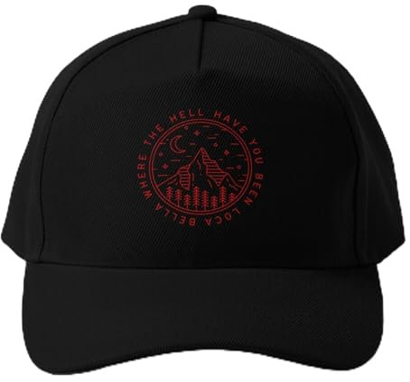 LLIHSDHCC KlassikerBella Wo zur Hölle warst du Loca, Twilight Aufkleber, Team Jacob, Team Jacob Aufkleber, Jacob Twilight, Team Edw Baseball Cap Sport Geschenk