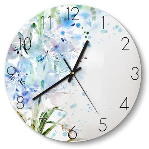 DEQOART DEQORI Glasbild Echtglas | Motiv Goldene Metropole | quadratisch einteilig 30x30 cm | schöne Dekoration | Wandbild für Wohnzimmer, Schlafzimmer, Flur & Küche | Moderne Wanddeko