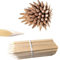 Holzpfähle Buchenholz Quadratisch 25 Stück - Längen 120 cm Holzpflöcke für Markierungen Robuste Spitze Tomatenstäbe Pflanzstäbe Zaunpfosten Tomaten Rankhilfe 25 mm x 25 mm