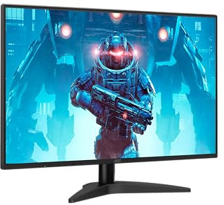 AOC Monitor da gioco 24B36X da 24 pollici FHD, 144 Hz, IPS, MPRT da 0,5 ms, sincronizzazione adattiva, HDR10, (1920 x 1080, HDMI 1x 1.4, DP 1x 1.4), nero