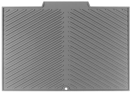 Silicone Draining Mats for Kitchen Worktop,Silicone Dish Drying Mats for Kitchen Drying Mat,Non-Slip Draining Board MatssSilicone Dish Drainer Matt for Bar Coffee Mat Dishes Drainer Matt,42.6x33.2cm