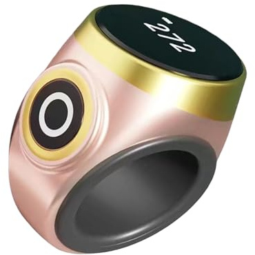 Finger-Clicker-Zähler – ergonomischer, wasserdichter Ring – Mini-Fingerzähler | für tägliches Gehen im Freien, zählen, Golf, Mathematik, Klassenzimmer